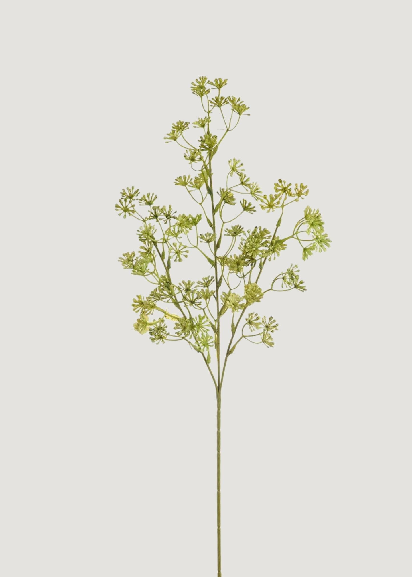 Green Fake Sedum Succulent Cluster Branch - 26"