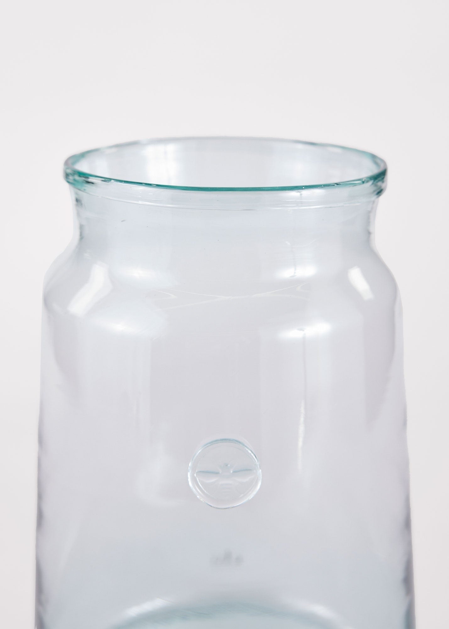 etúHOME Large French Mason Jar Vase - 14.25" Tall