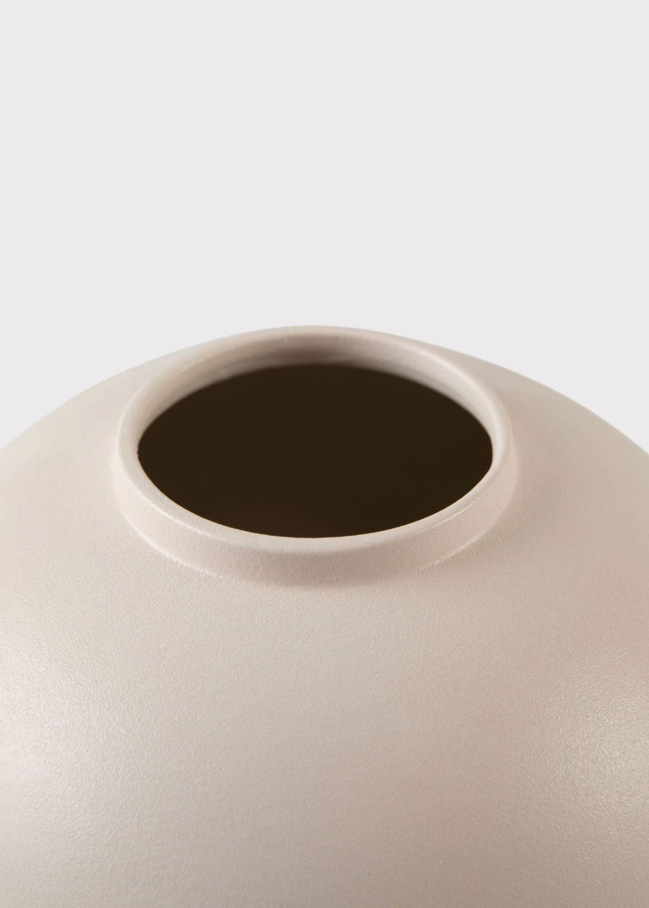 AfloralTM Large Vase in Matte Bailey Cream - 10.75"