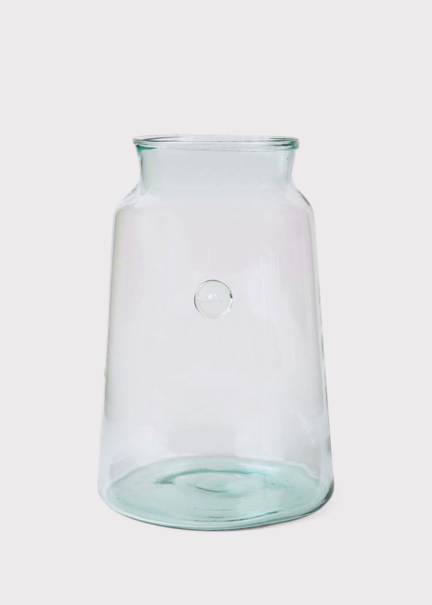 etúHOME Large French Mason Jar Vase - 14.25" Tall
