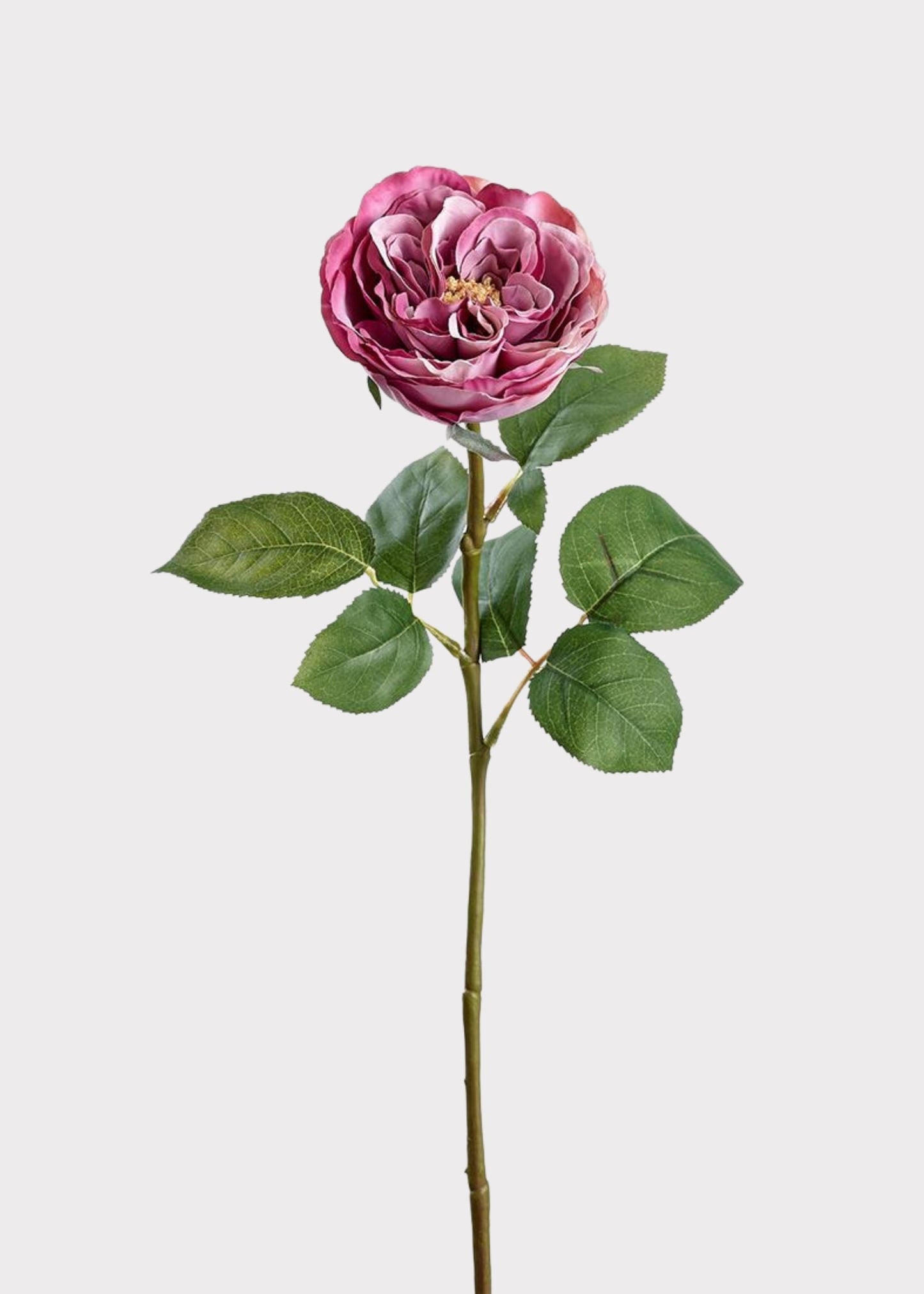 Fake Flower Rose in Pink Fuchsia - 26"