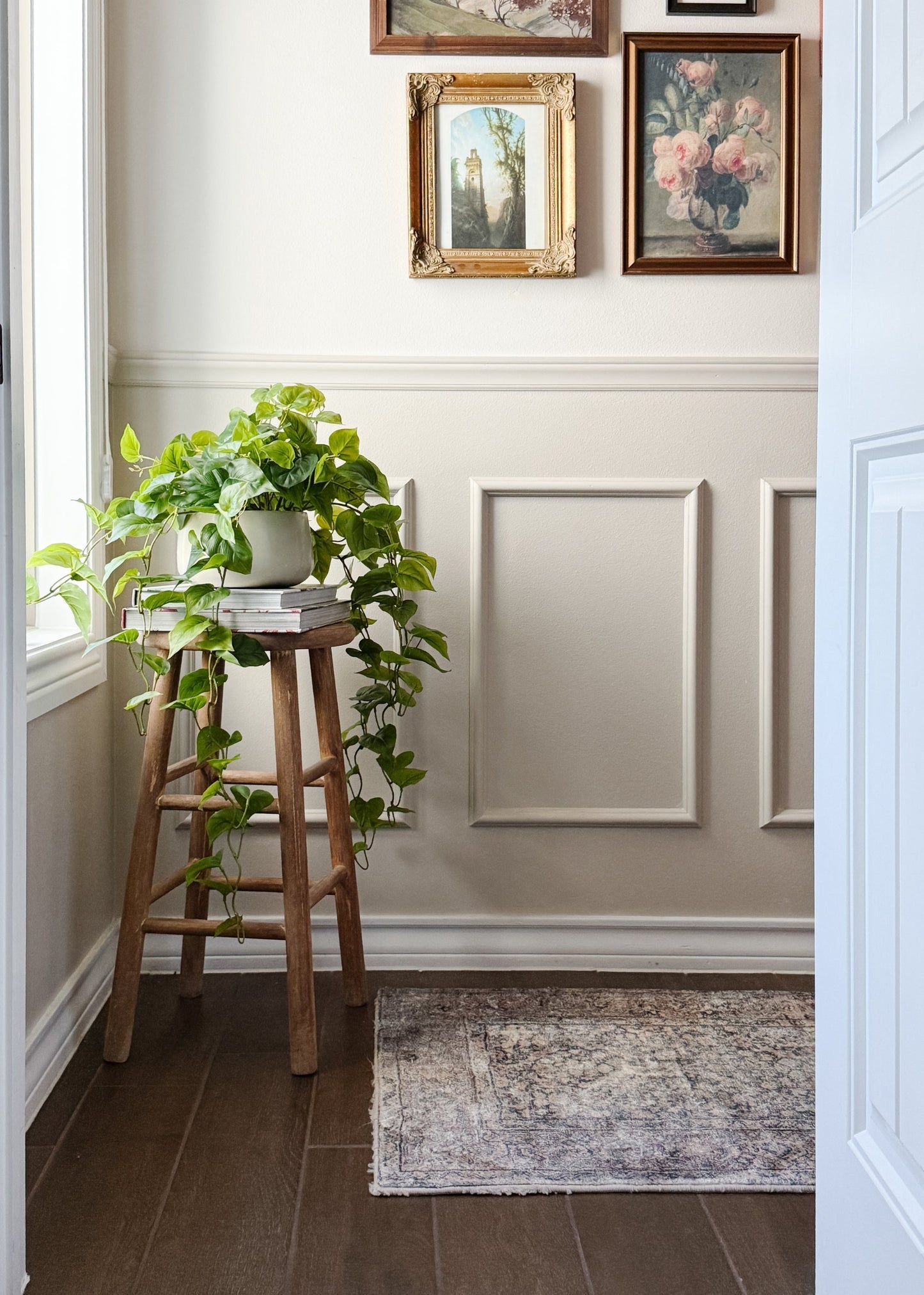 Real Touch Fake Philodendron Hanging Plant - 36"