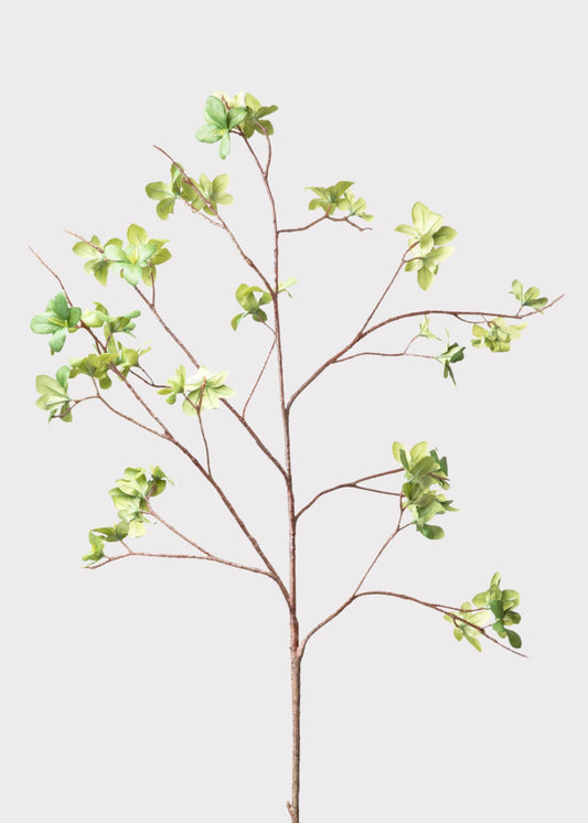 Tall Artificial Young Leaf Branch - 43"
