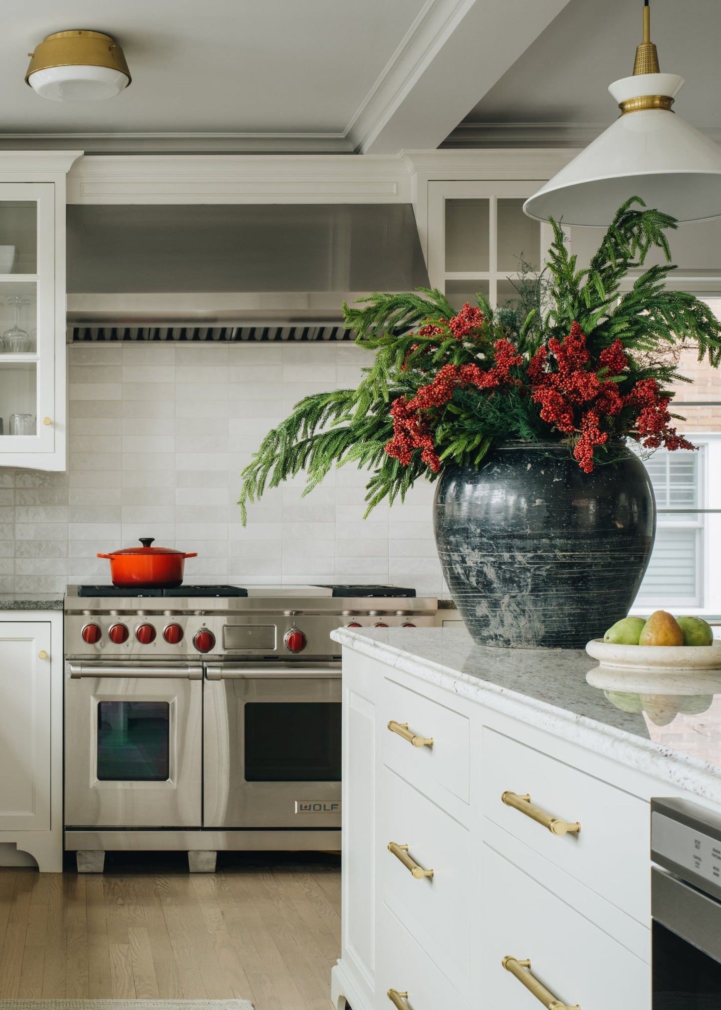 AfloralTM Real Touch Norfolk Pine Branch - 36"