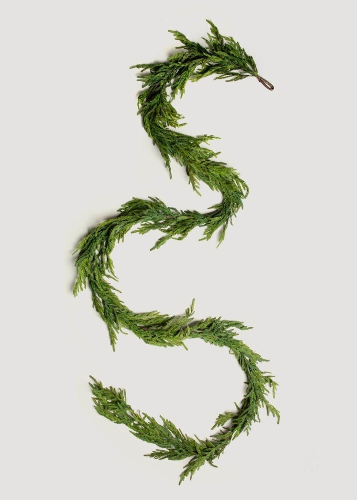 AfloralTM Real Touch Norfolk Pine Garland - 180" Long