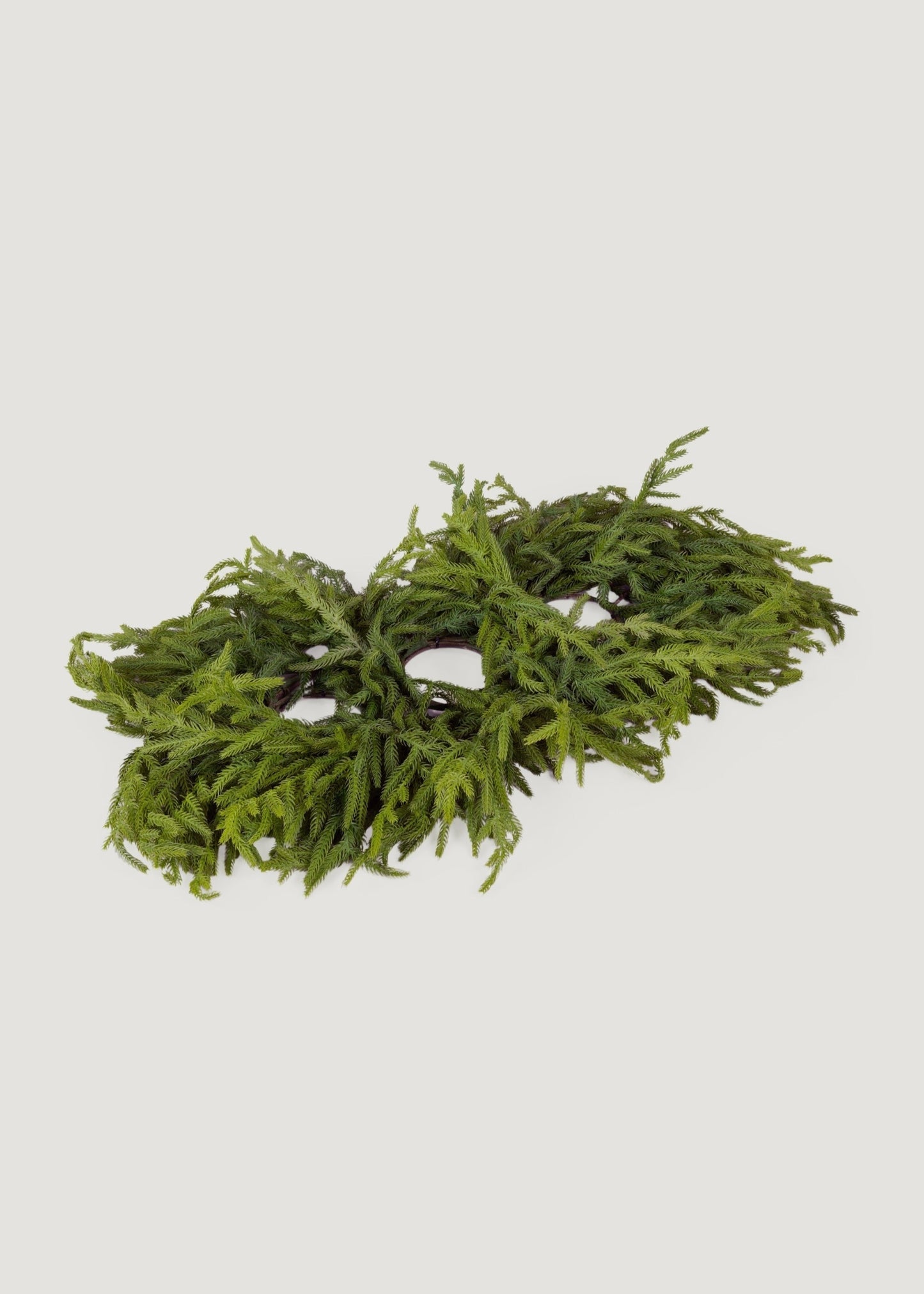 AfloralTM Real Touch Norfolk Pine 3-Pillar Candle Centerpiece - 36"