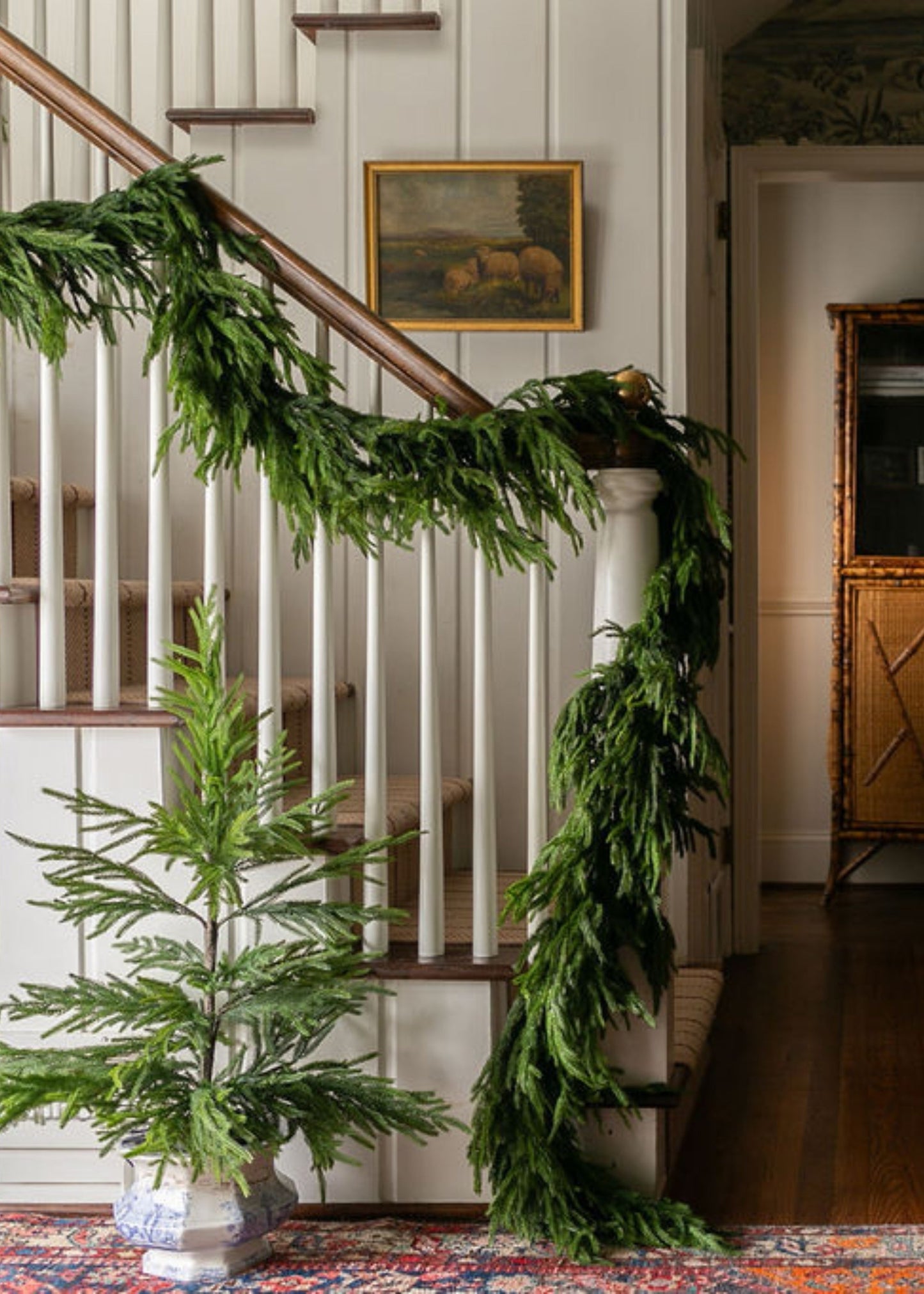 AfloralTM Artificial Norfolk Pine Tree - 36"