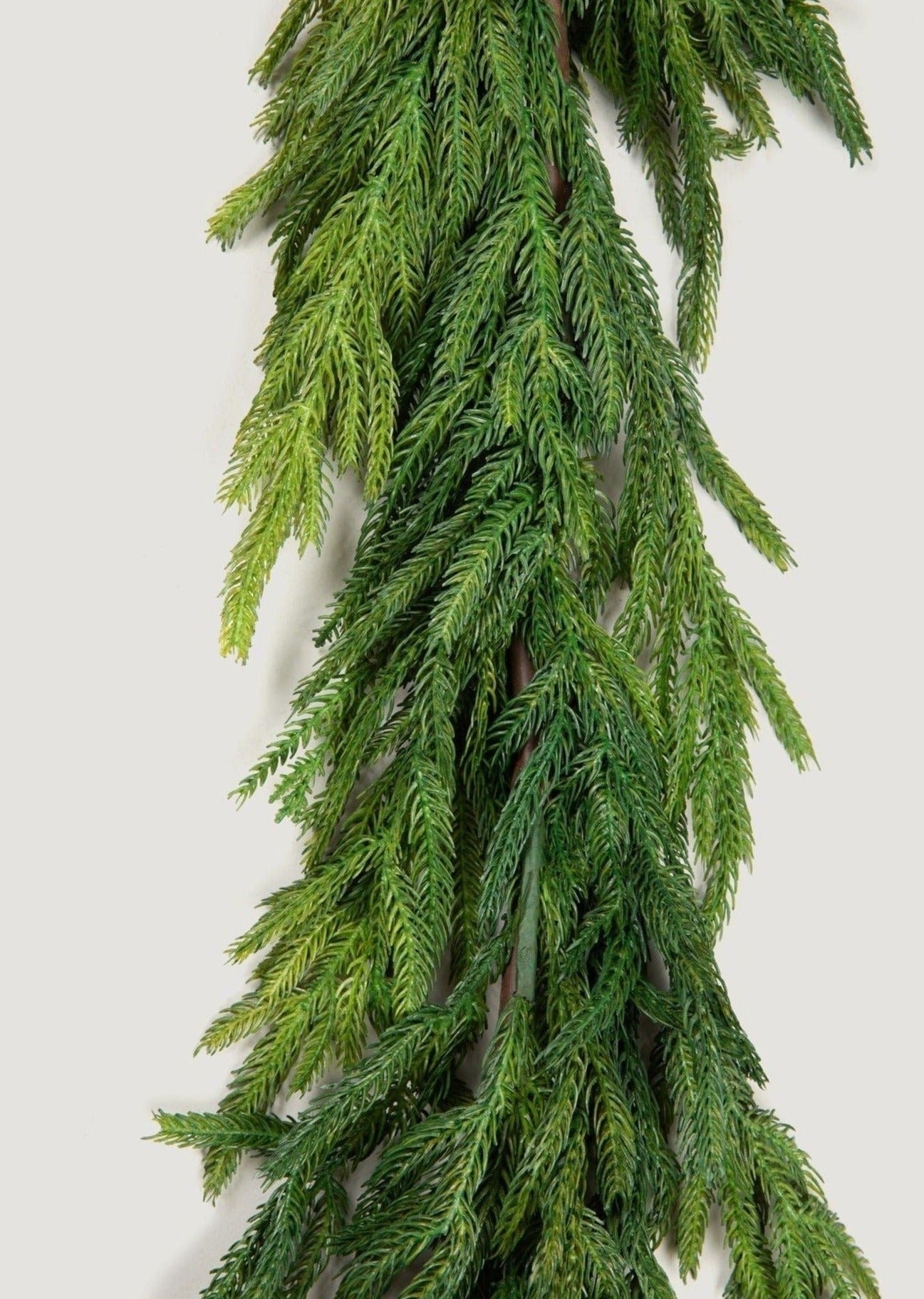 AfloralTM Real Touch Norfolk Pine Garland - 180" Long