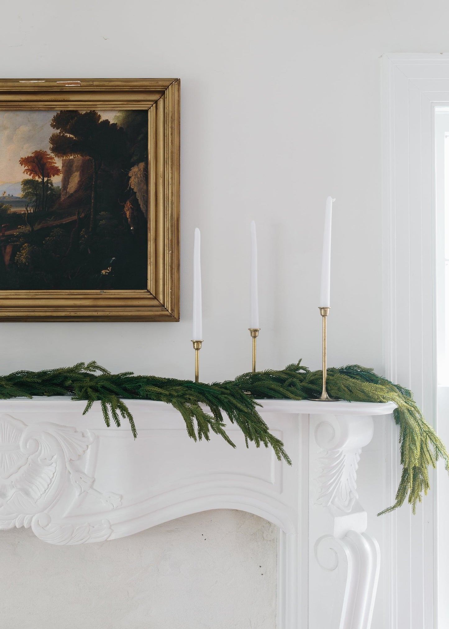 SAVE - AfloralTM Real Touch Norfolk Pine Garland - 60"